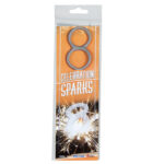 Number sparkler 8