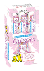 Confetti shooter 3-pack UNICORN - Image 2