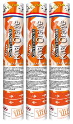 Confetti shooter 3-pack ORANGE - Afbeelding 3